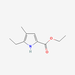 ethyl 5-ethyl-4-methyl-1H-pyrrole-2-carboxylate