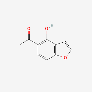 1-(4-Hydroxy-benzofuran-5-yl)-ethanone