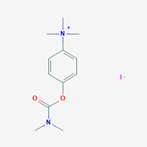 (p-Hydroxyphenyl)trimethylammonium iodide dimethyl carbamate (ester)