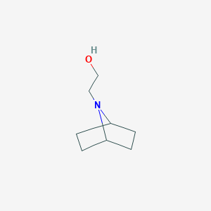 molecular formula C8H15NO B3357629 2-(7-Azabicyclo[2.2.1]heptan-7-yl)ethan-1-ol CAS No. 743438-25-7