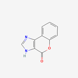 molecular formula C10H6N2O2 B3357773 3H-chromeno[3,4-d]imidazol-4-one CAS No. 75204-45-4