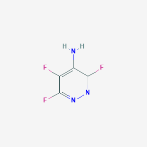 3,5,6-Trifluoropyridazin-4-amine