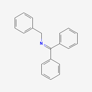 Benzylamine, N-(diphenylmethylene)-
