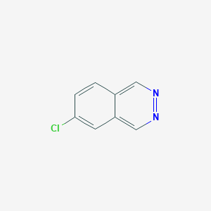 molecular formula C8H5ClN2 B3358219 6-Chlorophthalazine CAS No. 78032-07-2