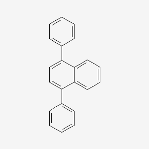 molecular formula C22H16 B3358381 1,4-diphenylnaphthalene CAS No. 796-30-5
