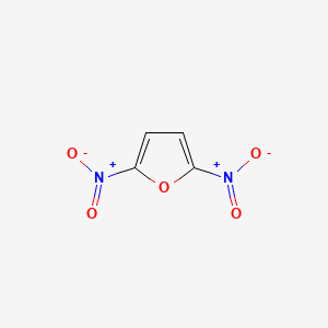 molecular formula C4H2N2O5 B3358867 2,5-Dinitrofuran CAS No. 826-03-9