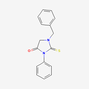1-Benzyl-3-phenyl-2-sulfanylideneimidazolidin-4-one