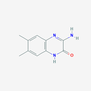 3-Amino-6,7-dimethylquinoxalin-2(1H)-one
