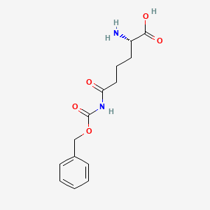 (S)-2-Amino-6-(benzyloxycarbonylamino)-6-oxohexanoic acid