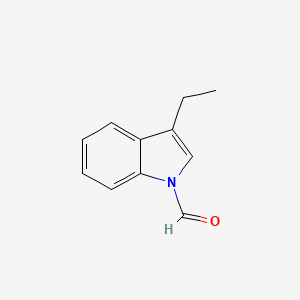 1H-Indole-1-carboxaldehyde, 3-ethyl-