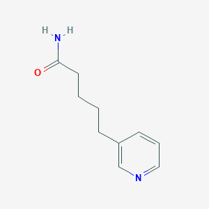 molecular formula C10H14N2O B3359169 5-(Pyridin-3-yl)pentanamide CAS No. 84200-04-4