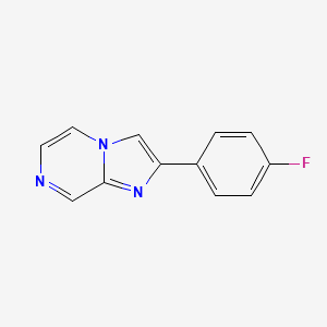 2-(4-Fluorophenyl)imidazo[1,2-a]pyrazine