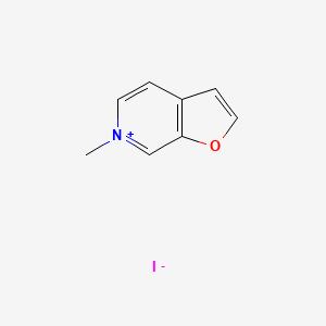 6-Methylfuro[2,3-c]pyridin-6-ium iodide