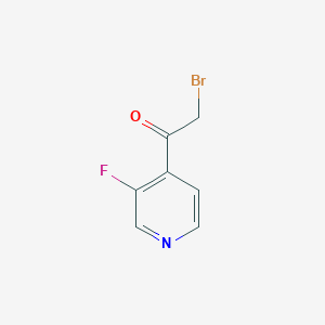 2-Bromo-1-(3-fluoro-4-pyridinyl)ethanone