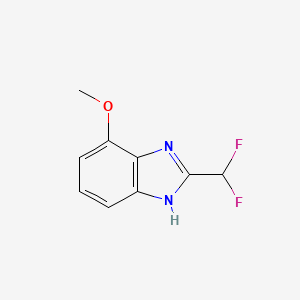 2-(difluoromethyl)-4-methoxy-1H-benzimidazole
