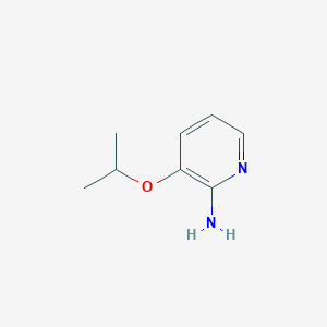 molecular formula C8H12N2O B3359599 3-Isopropoxypyridin-2-amine CAS No. 866889-16-9