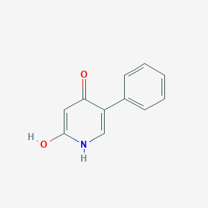 molecular formula C11H9NO2 B033596 2,4-Dihydroxy-5-phenylpyridine CAS No. 102249-52-5
