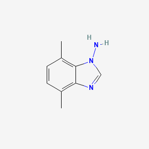 4,7-Dimethyl-1H-benzimidazol-1-amine