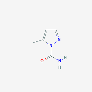 B3359711 1H-Pyrazole-1-carboxamide, 5-methyl- CAS No. 873-24-5
