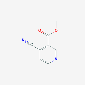 molecular formula C8H6N2O2 B3359774 Methyl 4-cyanonicotinate CAS No. 87544-83-0