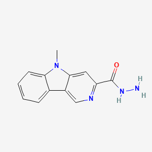 5-Methyl-5H-pyrido[4,3-B]indole-3-carbohydrazide