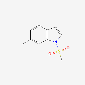 1H-Indole, 6-methyl-1-(methylsulfonyl)-