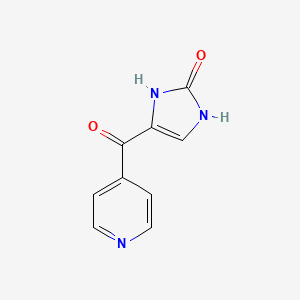 4-(Pyridine-4-carbonyl)-1,3-dihydro-2H-imidazol-2-one