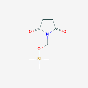 1-{[(Trimethylsilyl)oxy]methyl}pyrrolidine-2,5-dione