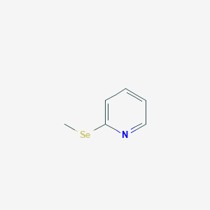 Pyridine, 2-(methylseleno)-