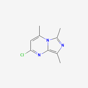 2-Chloro-4,6,8-trimethylimidazo[1,5-a]pyrimidine