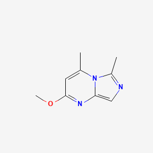 2-Methoxy-4,6-dimethylimidazo[1,5-A]pyrimidine