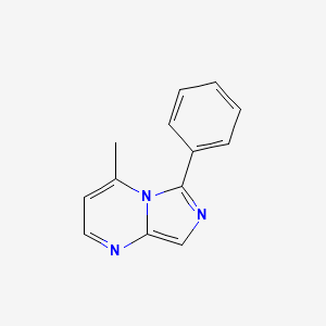 4-Methyl-6-phenylimidazo[1,5-a]pyrimidine