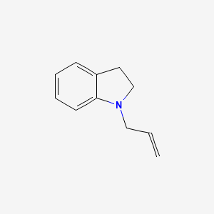 1H-Indole, 2,3-dihydro-1-(2-propen-1-yl)-