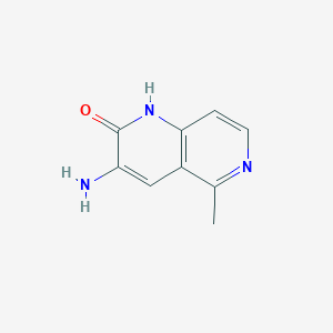 3-amino-5-methyl-1,6-naphthyridin-2(1H)-one