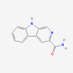 9H-Pyrido[3,4-b]indole-3-carboxamide