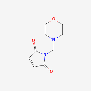 molecular formula C9H12N2O3 B3360433 1-(Morpholin-4-ylmethyl)-1h-pyrrole-2,5-dione CAS No. 89003-76-9
