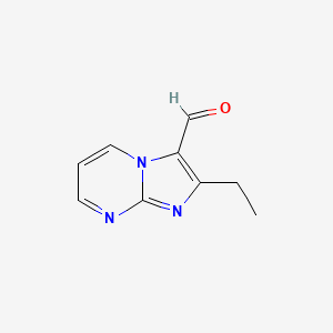 2-Ethylimidazo[1,2-A]pyrimidine-3-carbaldehyde