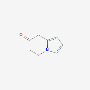 5,6-Dihydro-8H-indolizin-7-one