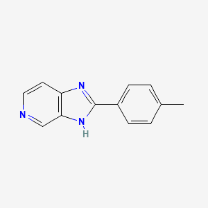B3360507 2-(4-methylphenyl)-3H-imidazo[4,5-c]pyridine CAS No. 89075-52-5