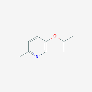 B3360519 Pyridine, 2-methyl-5-(1-methylethoxy)- CAS No. 89084-58-2