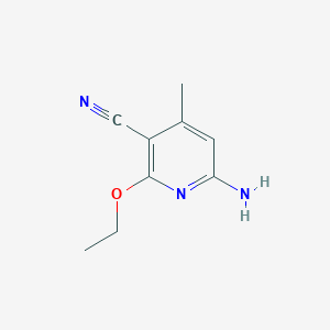 6-Amino-2-ethoxy-4-methylpyridine-3-carbonitrile