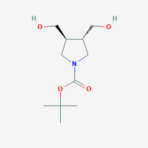 (3S,4S)-tert-Butyl 3,4-bis(hydroxymethyl)pyrrolidine-1-carboxylate