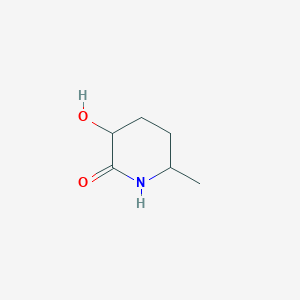 3-Hydroxy-6-methylpiperidin-2-one