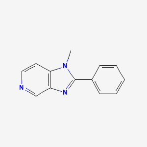 1H-Imidazo[4,5-c]pyridine, 1-methyl-2-phenyl-