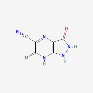 3,6-Dioxo-2,3,6,7-tetrahydro-1H-pyrazolo[3,4-B]pyrazine-5-carbonitrile