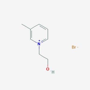 molecular formula C8H12BrNO B3360845 Pyridinium, 1-(2-hydroxyethyl)-3-methyl-, bromide CAS No. 89932-24-1