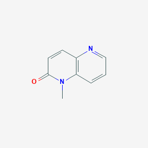 molecular formula C9H8N2O B3360961 1-Methyl-1,5-naphthyridin-2(1H)-one CAS No. 90417-09-7