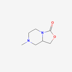 7-Methylhexahydro-3H-[1,3]oxazolo[3,4-a]pyrazin-3-one