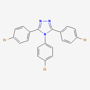 3,4,5-Tris(4-bromophenyl)-4H-1,2,4-triazole