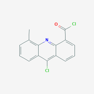 9-Chloro-5-methylacridine-4-carbonyl chloride